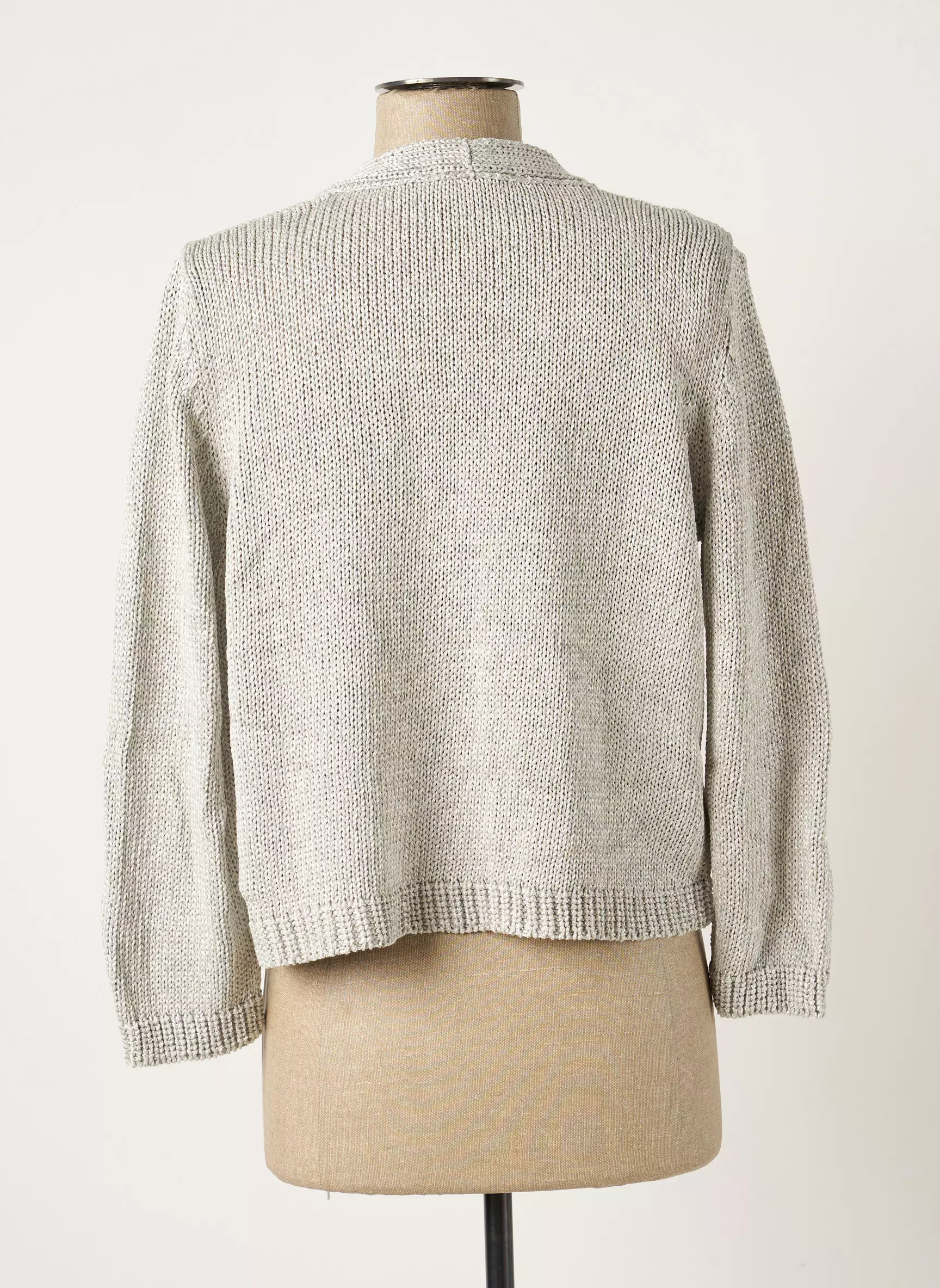 Poles Cardigans Femme couleur gris