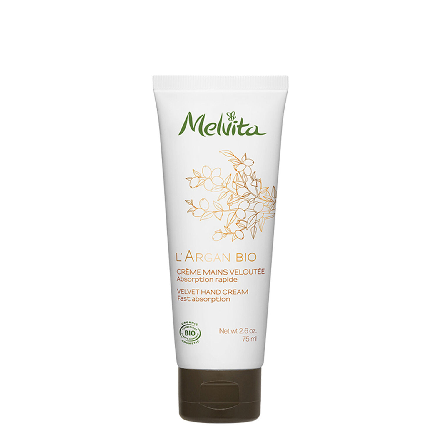 Melvita Crème Mains à L'Argan Nourrisante & Protectrice 75 ml