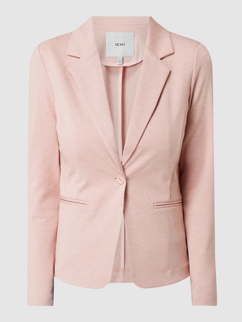 Blazer mit Reverskragen Modell 'Kate' in rosa