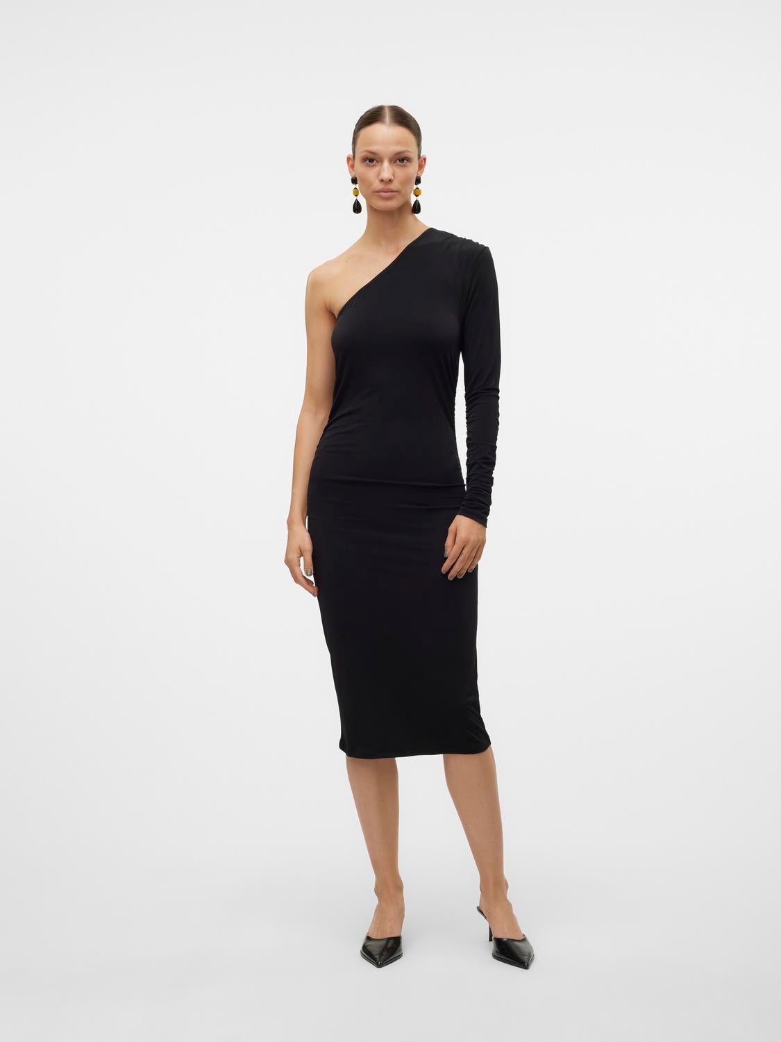 VMMADELYNN Midikleid