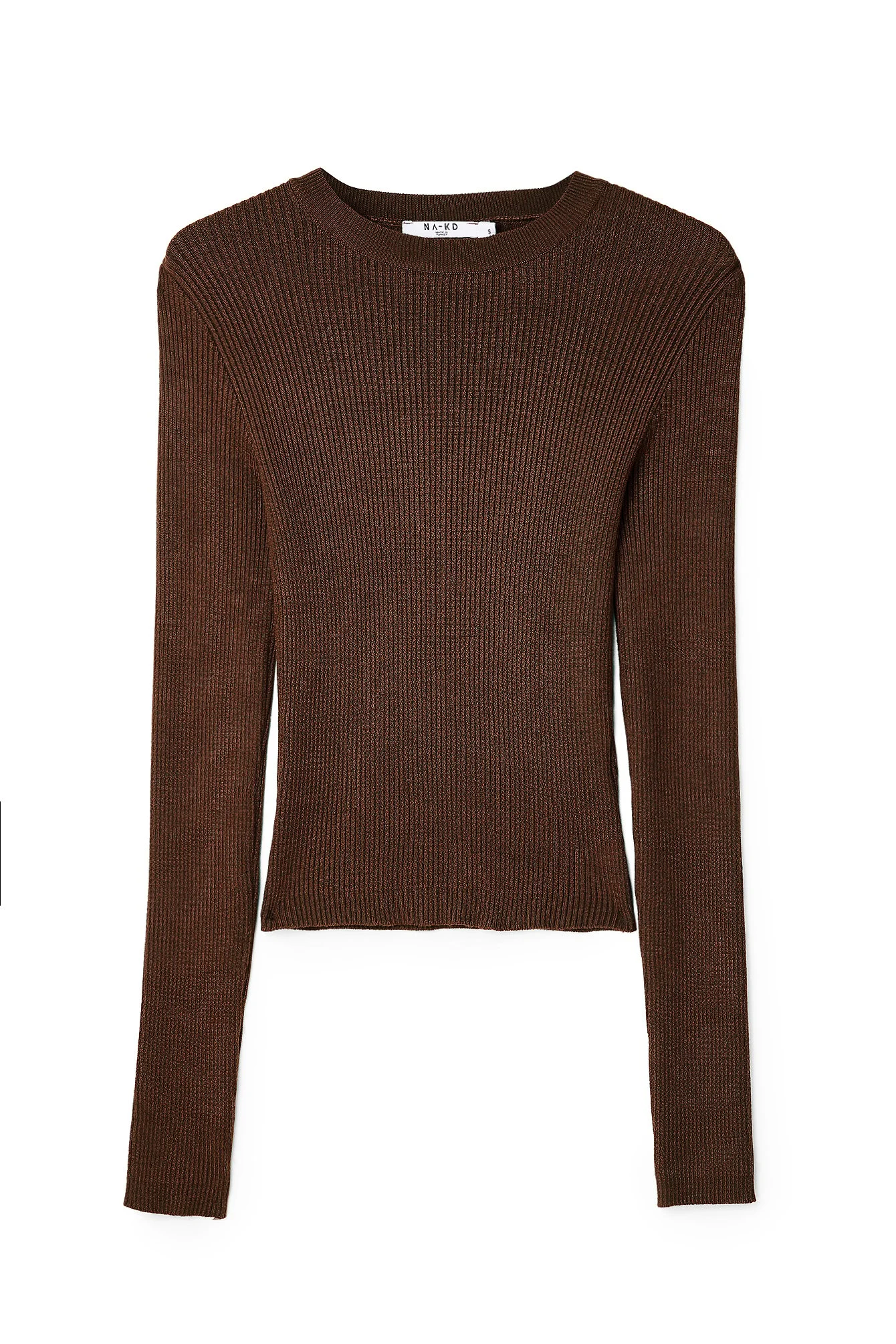 Gerippter Pullover