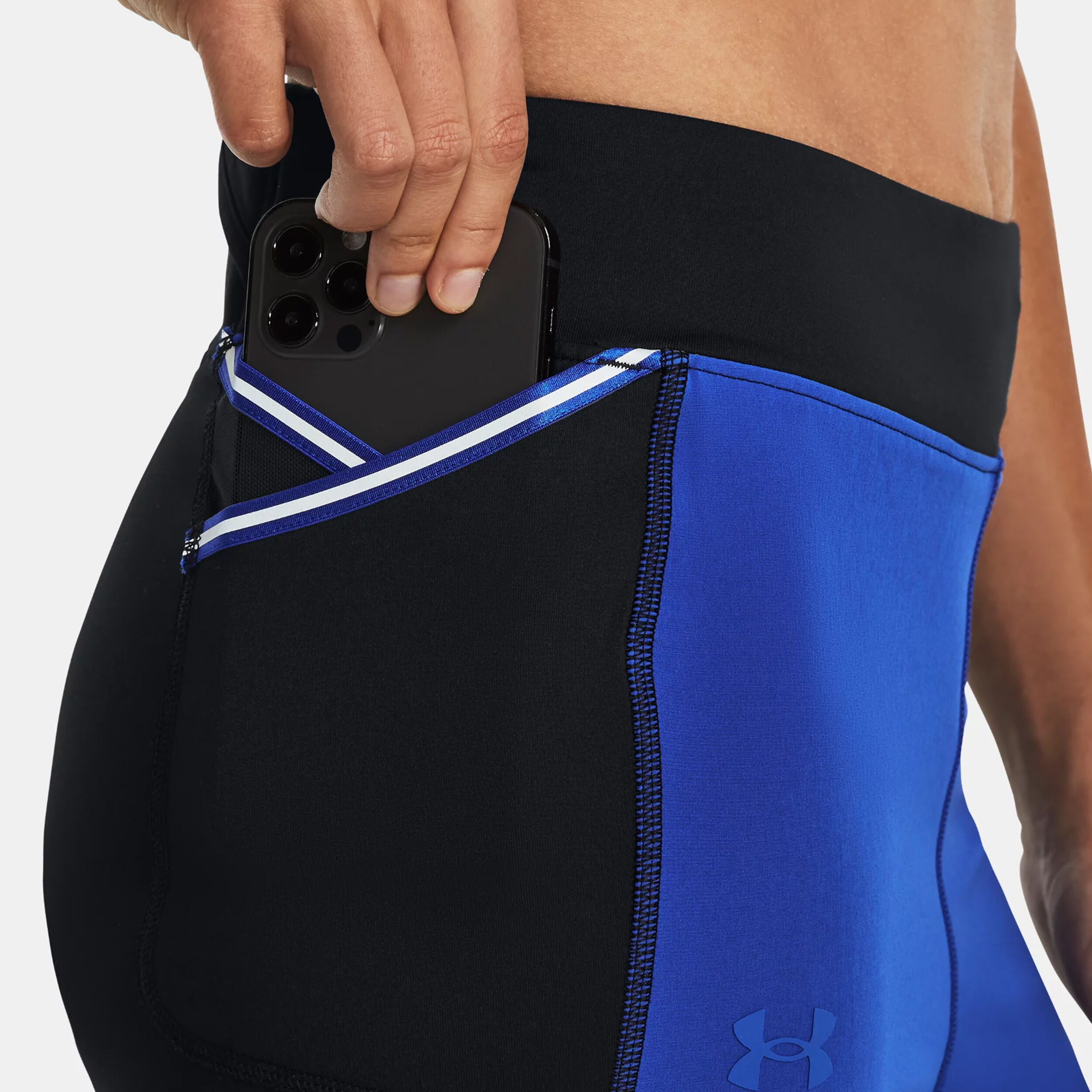 Qualifier Cold Tight Damen - Schwarz, Blau