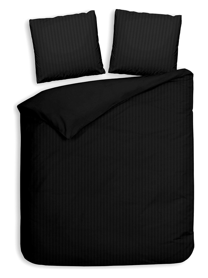 Heckett Lane Satin-Bettwäsche-Set 