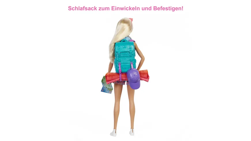 Barbie Barbie im Doppelpack Set inkl. Malibu Puppe, Hund & Zubehör