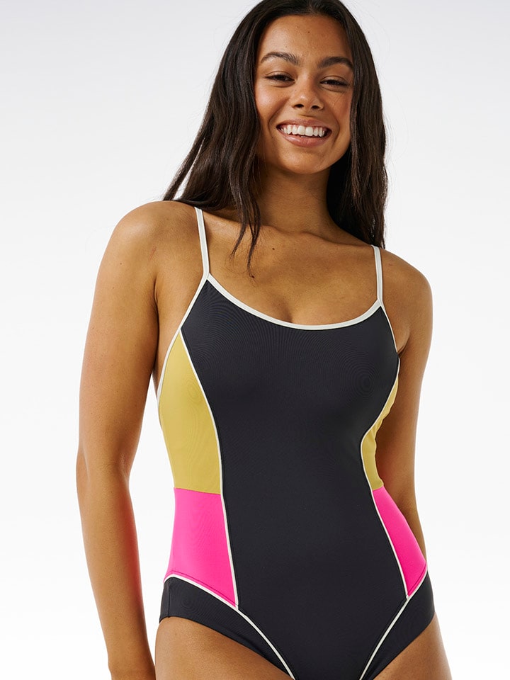 Rip Curl Badeanzug in Schwarz günstig kaufen