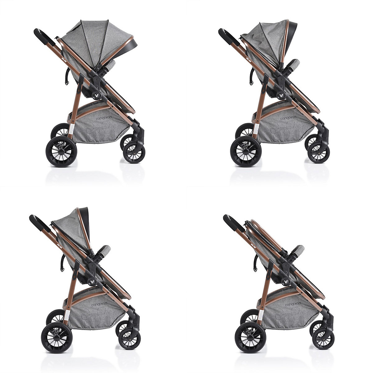 Kombikinderwagen 3 in 1 Milan Kombikinderwagen