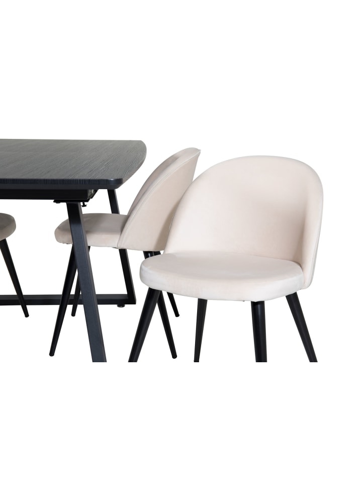 ebuy24 Essgruppe Inca 9 (5-teilig) Beige 85 x 160 cm günstig kaufen onesize