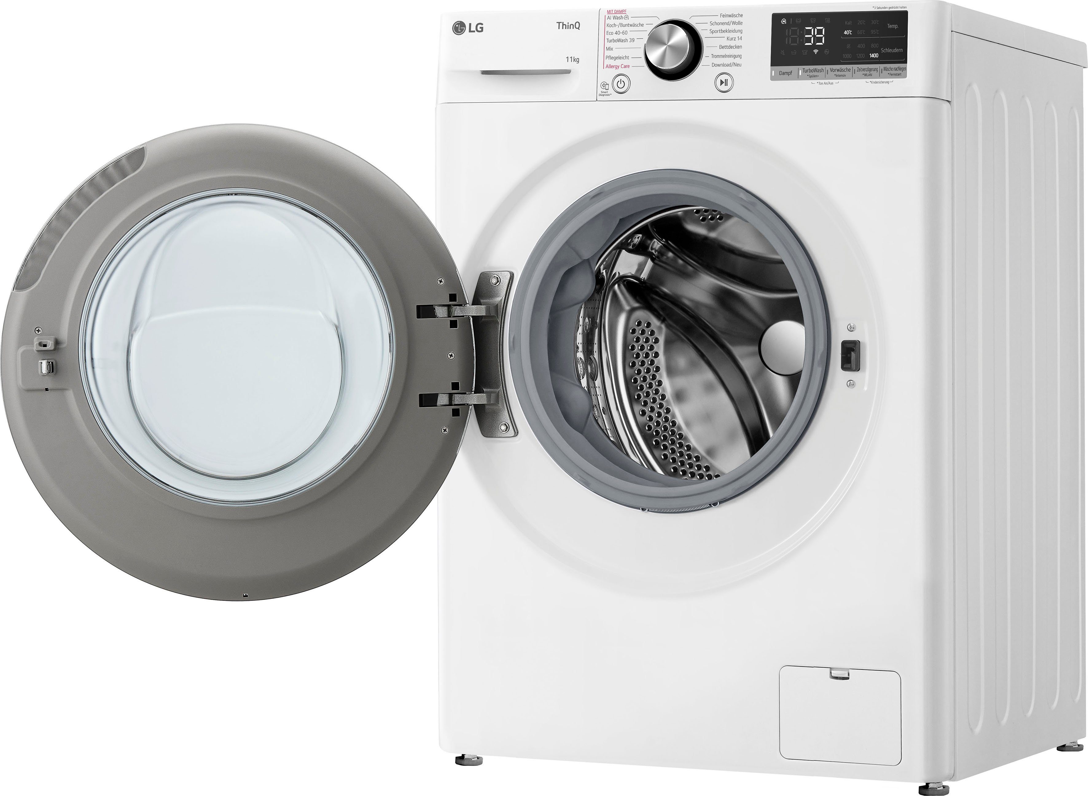 LG Waschmaschine Serie 7 F4WR7012, 11 kg, 1400 U/min