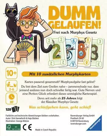 Dumm gelaufen! - Kartenspiel ab 10 Jahren