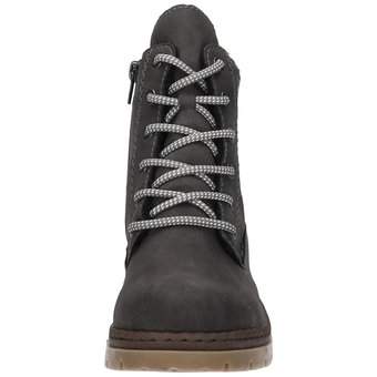 Rieker Schnür Boots in grau