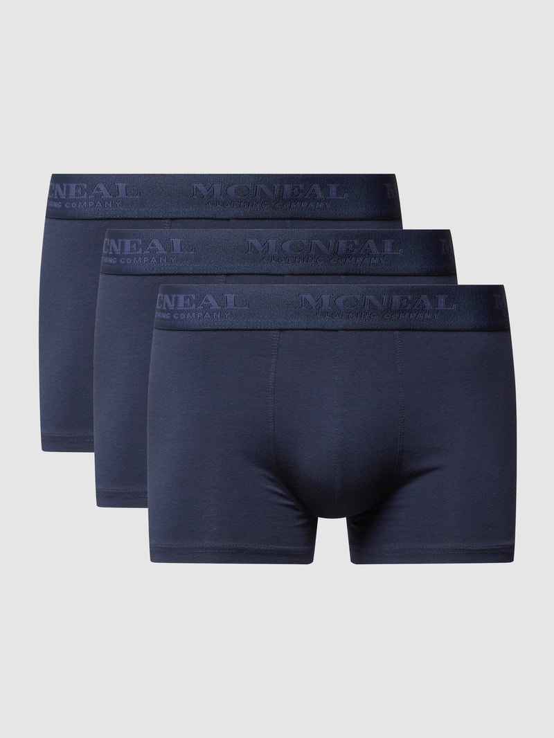 Trunks im 3er-Pack in marineblau