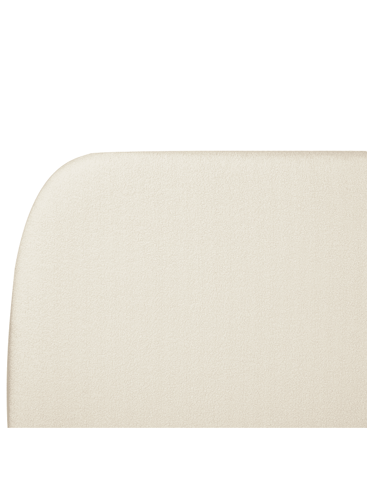 Beliani Doppelbett ROISEL in Beige/Schwarz - (W) 201 x (H) 101 x (L) 226 cm günstig kaufen onesize