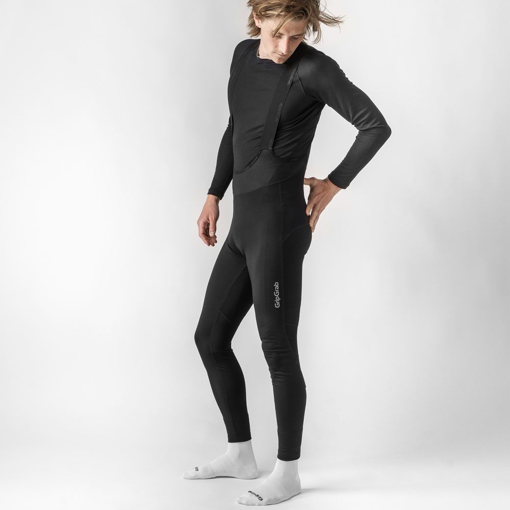 GripGrab ThermaShell - Trägerhose mit Polster kaufen | Bike-Discount