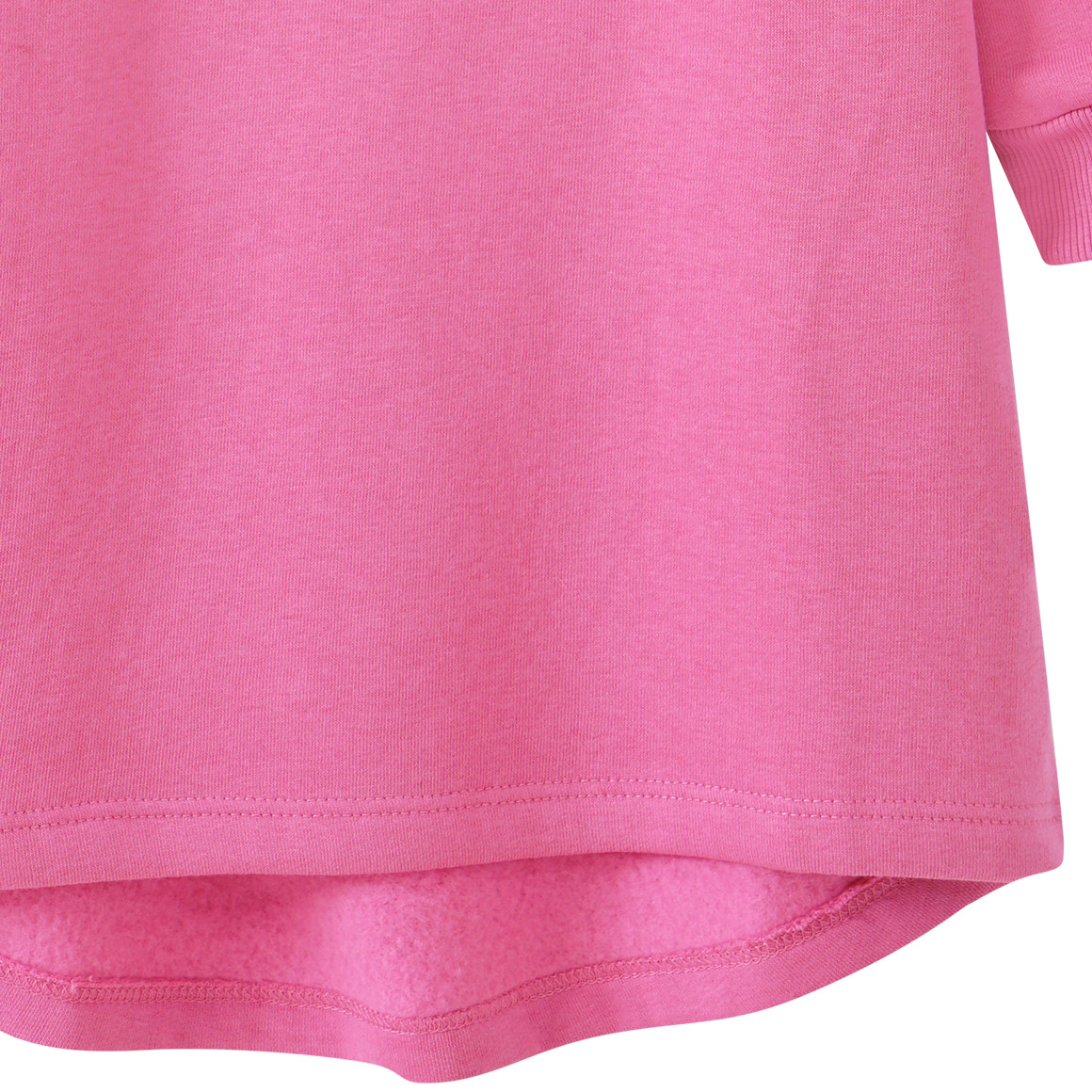 Mädchen Sweatkleid mit Cupcake-Applikation