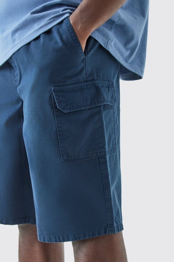 Lockere Cargo-Shorts