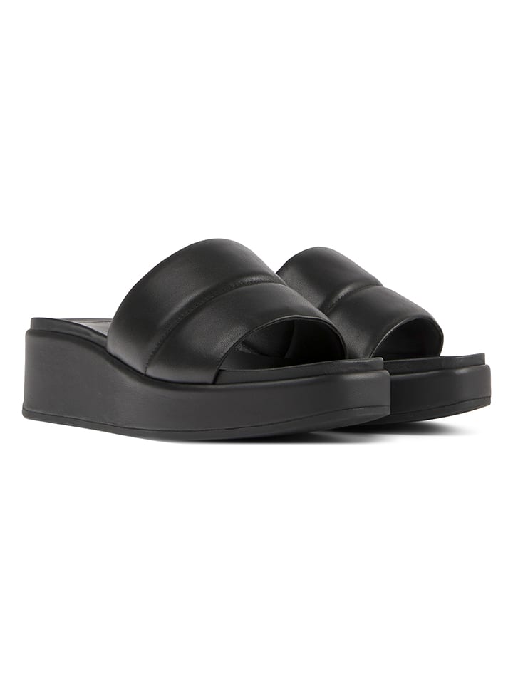 Camper Keilpantoletten in Schwarz günstig kaufen