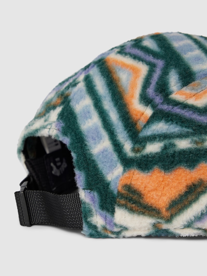 Basecap mit Allover-Muster Modell 'ADIV' in bleu