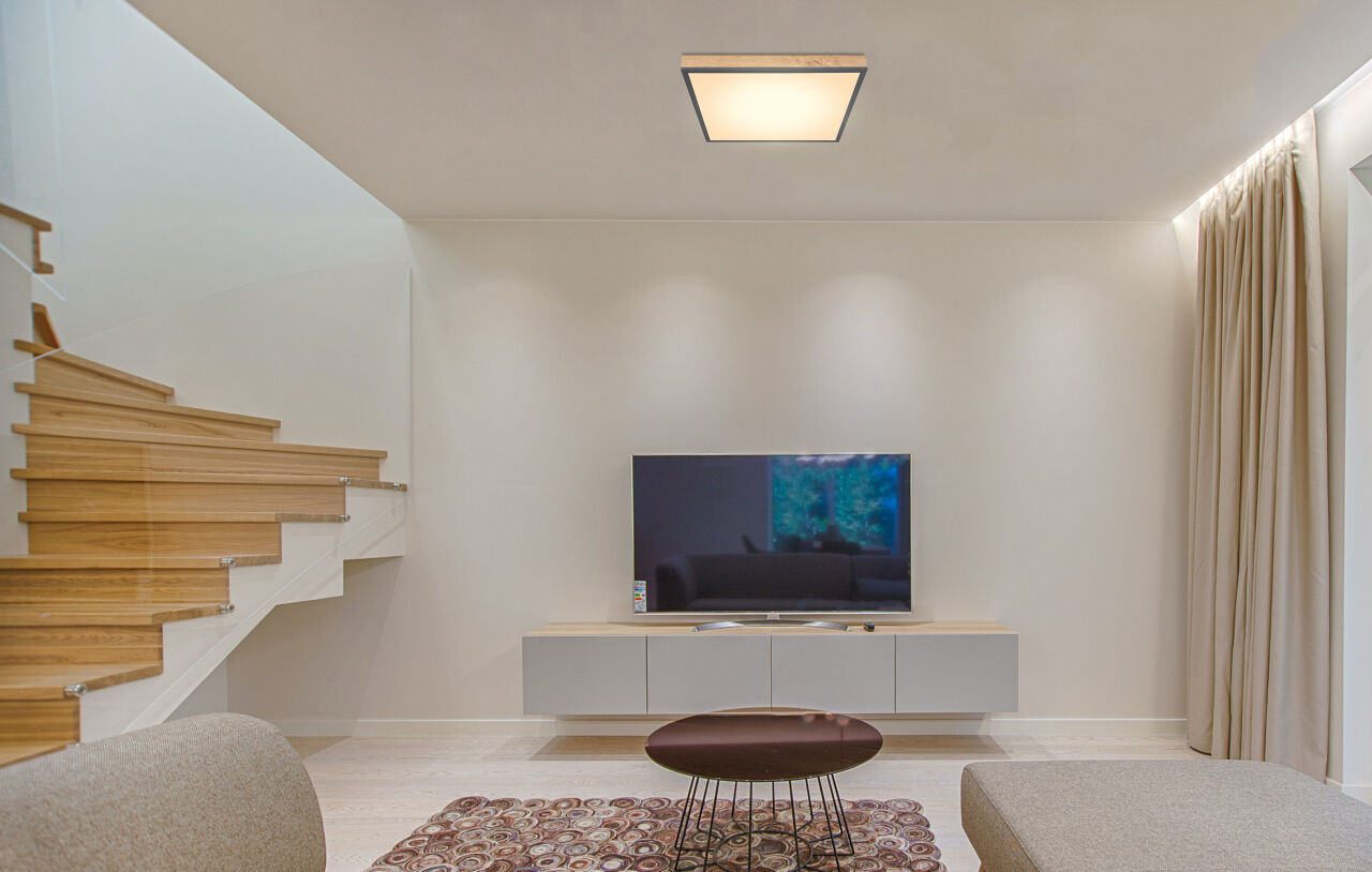 Globo Lighting - DORO - Deckenleuchte Aluminium Graphit, LED