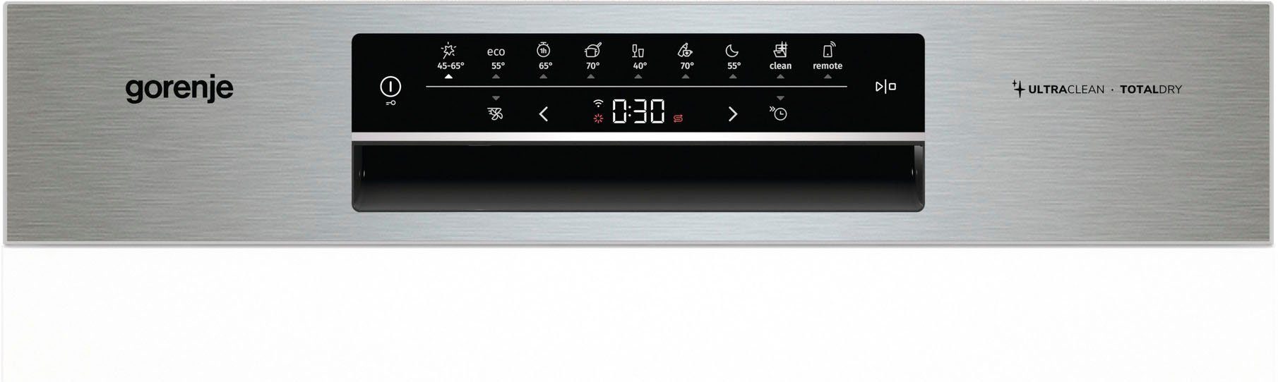GORENJE teilintegrierbarer Geschirrspüler, GI673C60X, 16 Maßgedecke, automatische Türöffnung