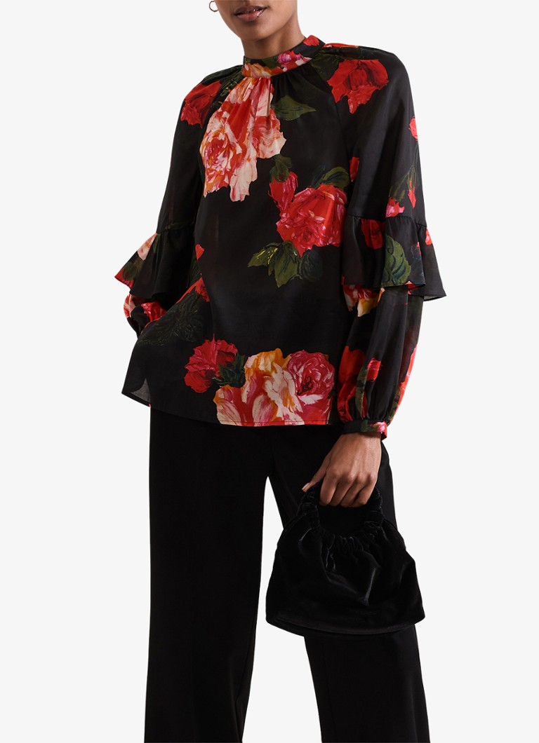 Φυλαχτό Celina Floral Tunic με Όγδοη Φάση