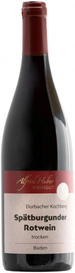 2018 Spätburgunder Rotwein trocken - Weingut Alfred Huber