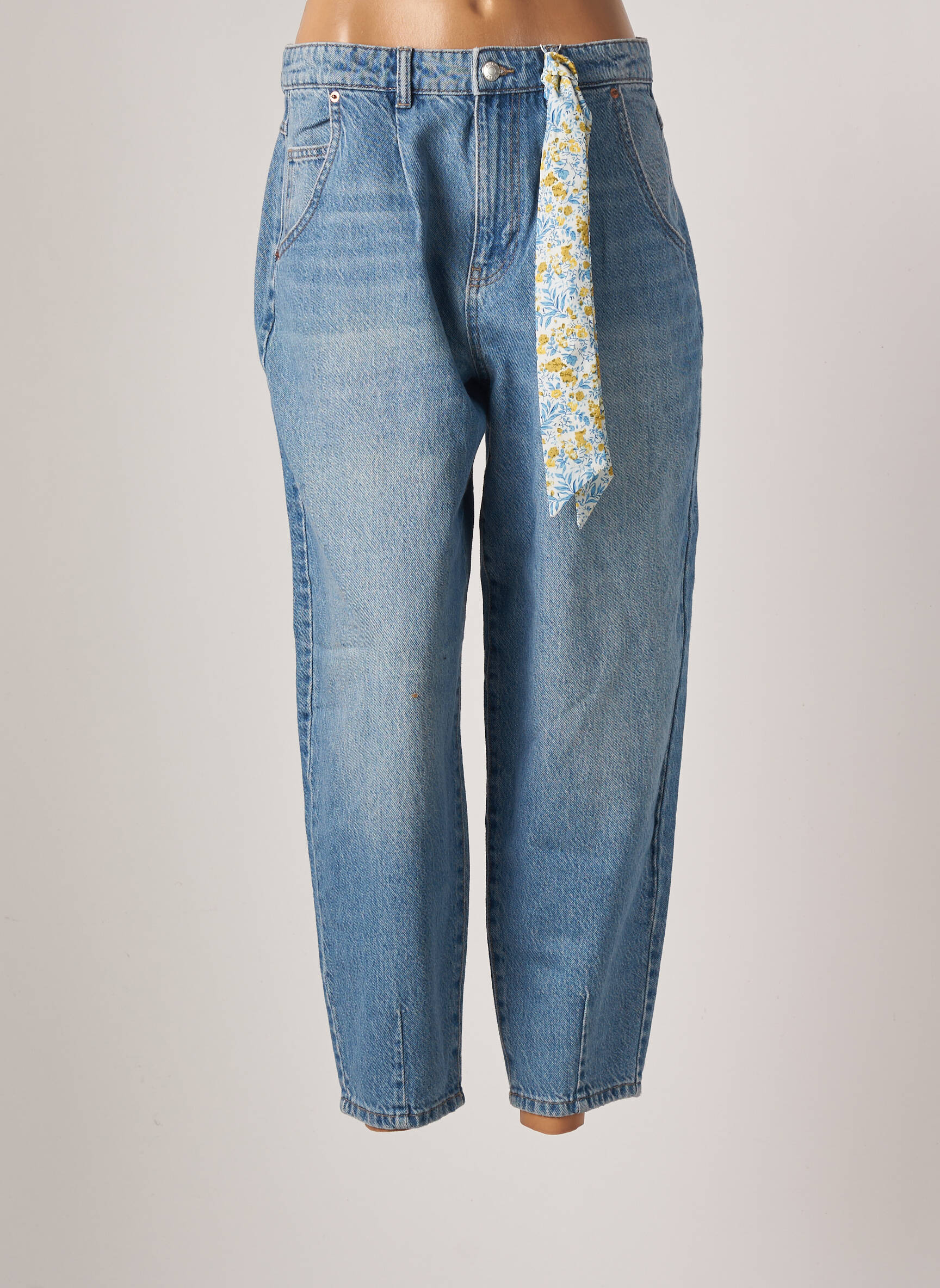 Only Jeans Coupe Droite Femme couleur bleu