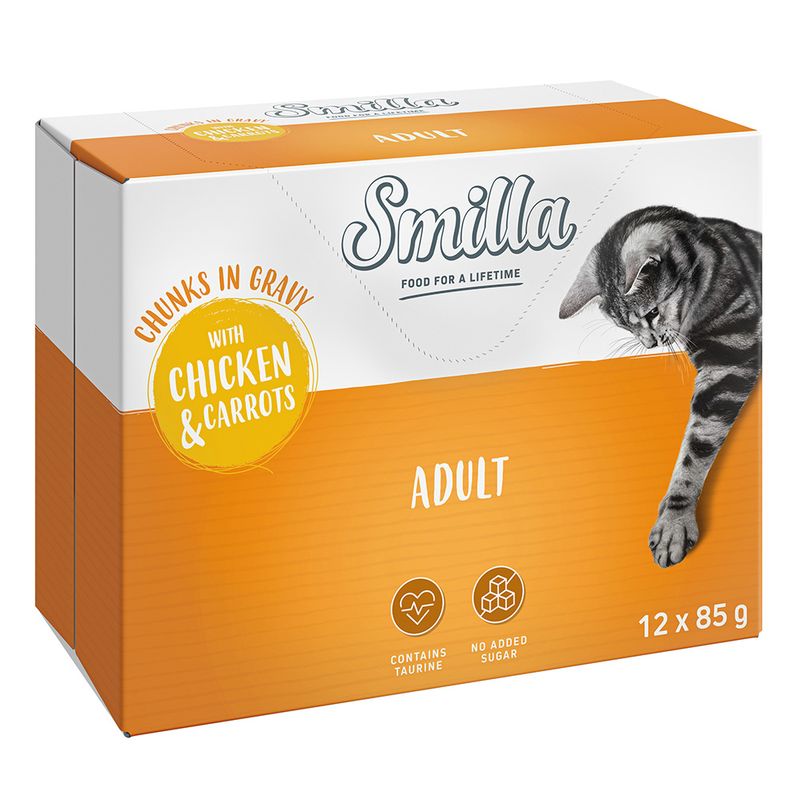 Smilla Adult Häppchen mit Gemüse 12 x 85 g