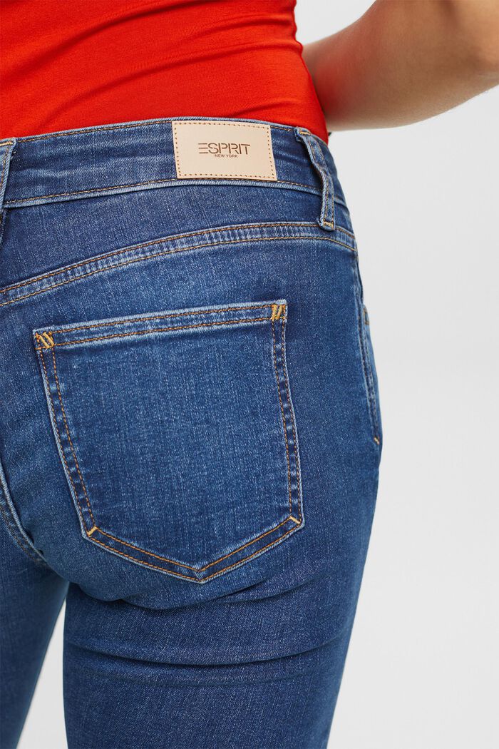Skinny Jeans mit mittlerer Bundhöhe