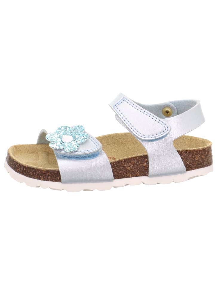 superfit Tieffußbett Sandale FUSSBETTPANTOFFEL in Hellblau günstig kaufen