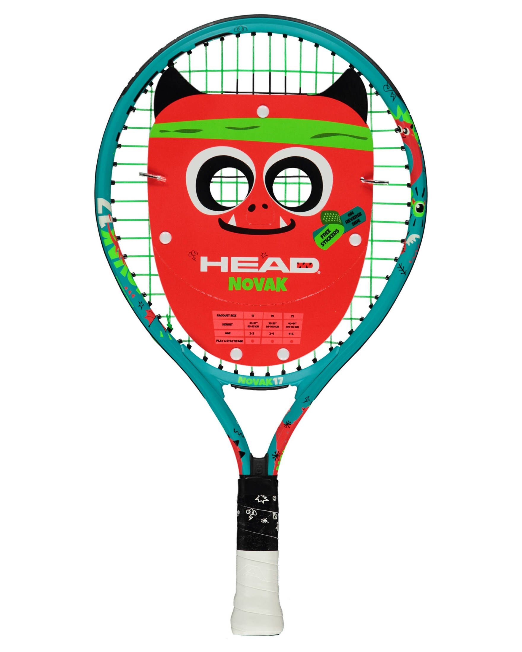 Head Tennisschläger Kinder Tennisschläger NOVAK 17 14 x 15, (1-tlg)