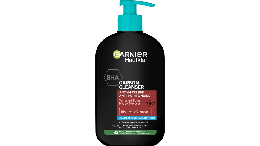 Garnier Hautklar Carbon Cleanser 250 ml