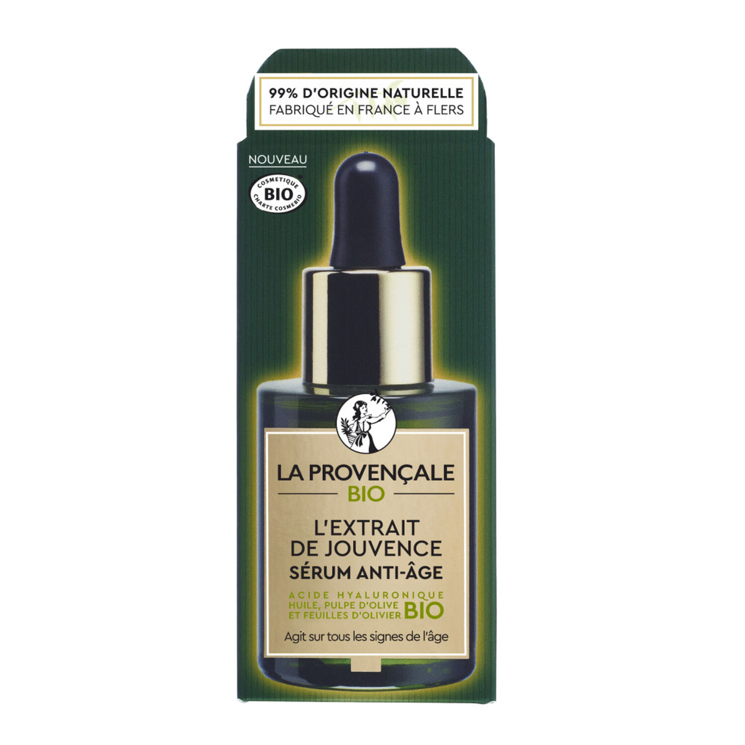 La Provençale Bio La Provençale L'Extrait de Jouvence Sérum Anti-Âge certifié Bio