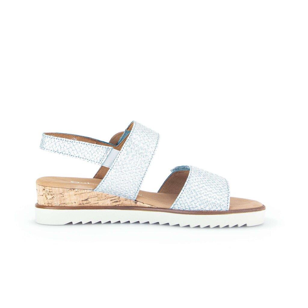 Gabor comfort Keilsandalette blau