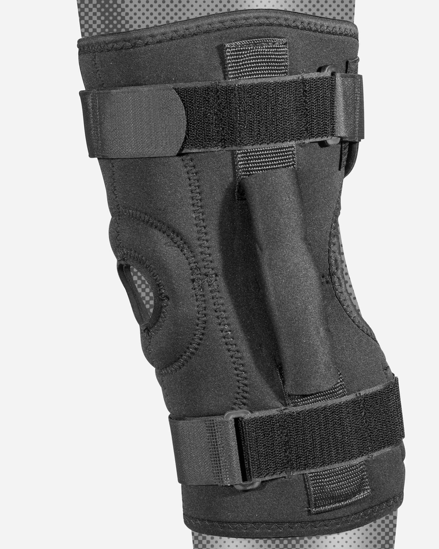 Chránič kolien Carnielli z neoprénu s elastickými doplnkami NP-515-001