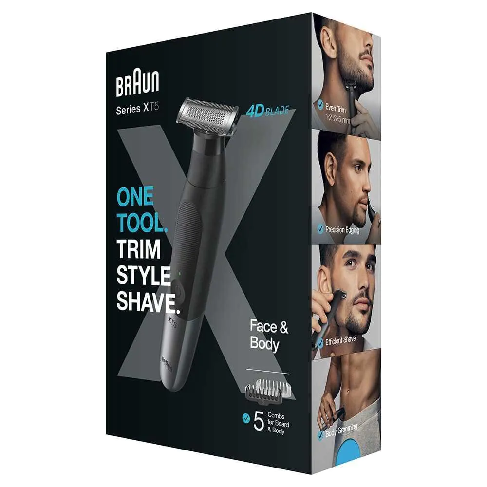 Κουτί κοπής Braun XT5100 Μαύρο/Γκρι 1CT