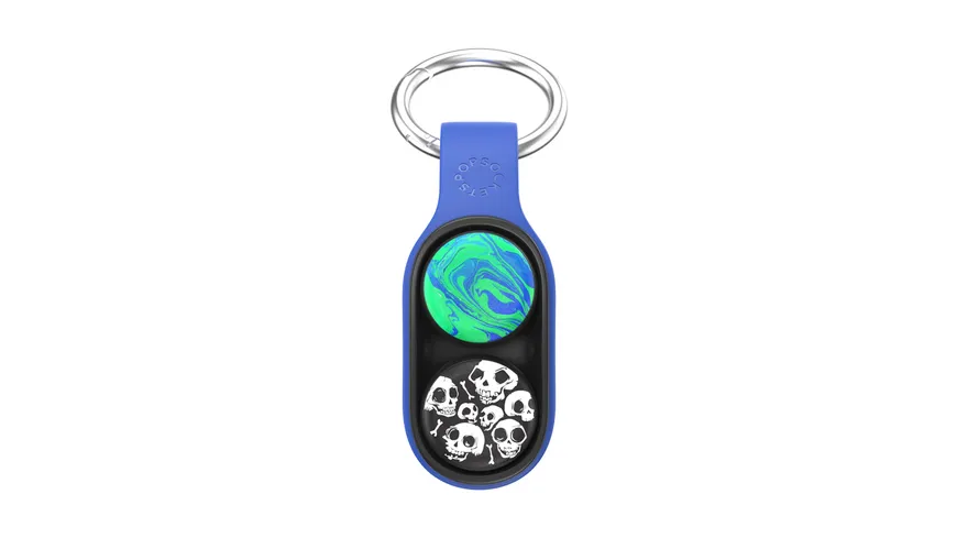 PopPuck – Trickspielzeug Fidget-Spaß mit zwei Trickmagneten - Blue Jar