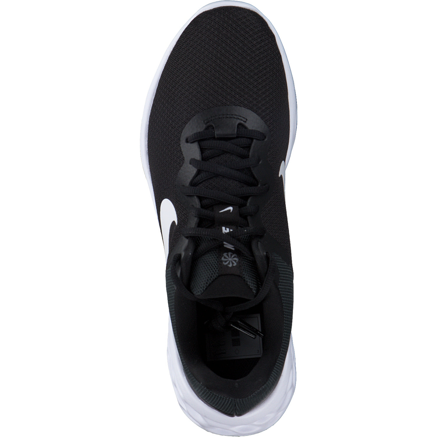 Nike Revolution 6 DC3729, Sneakers Low, Damen, black/white