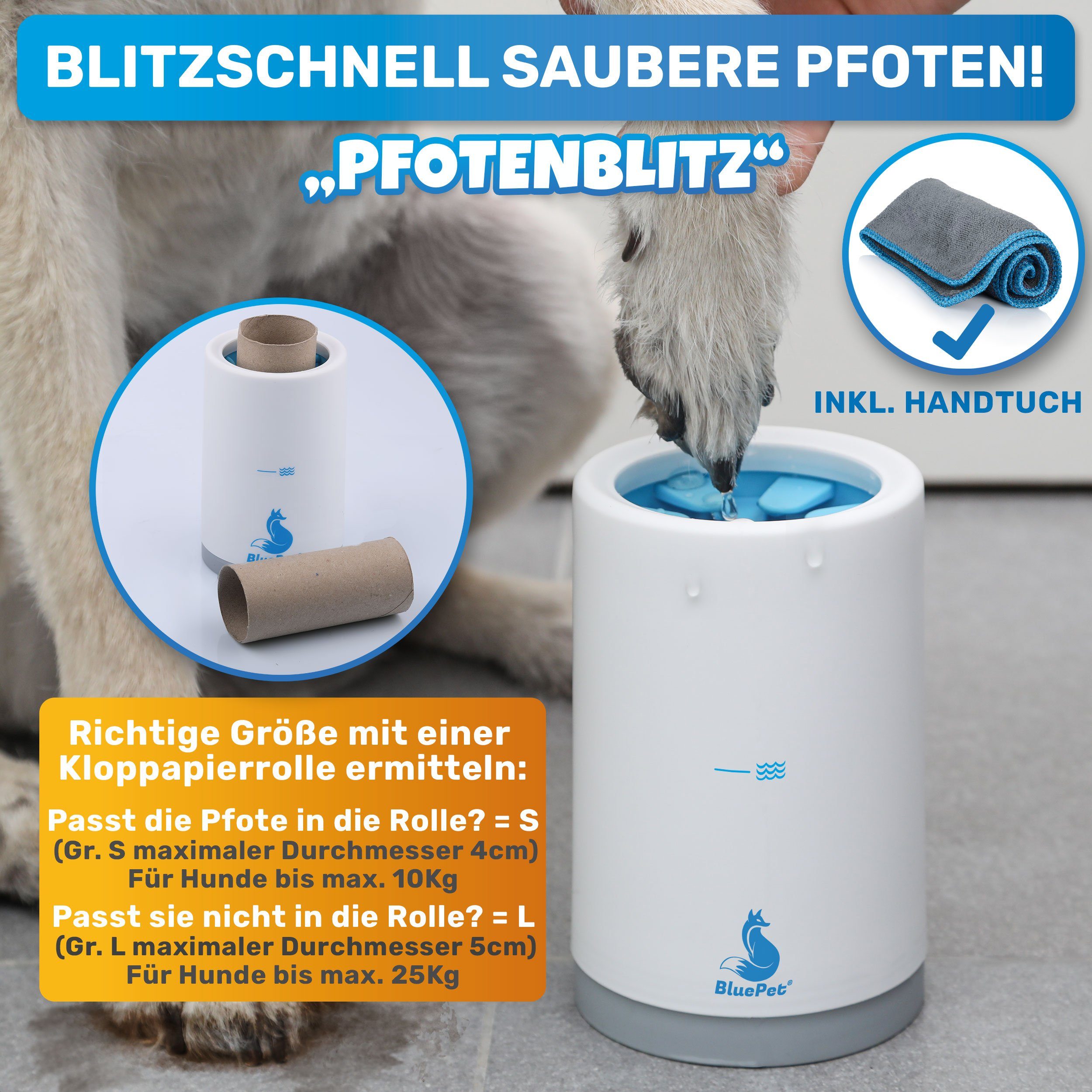 BluePet Pfotenpflege 
