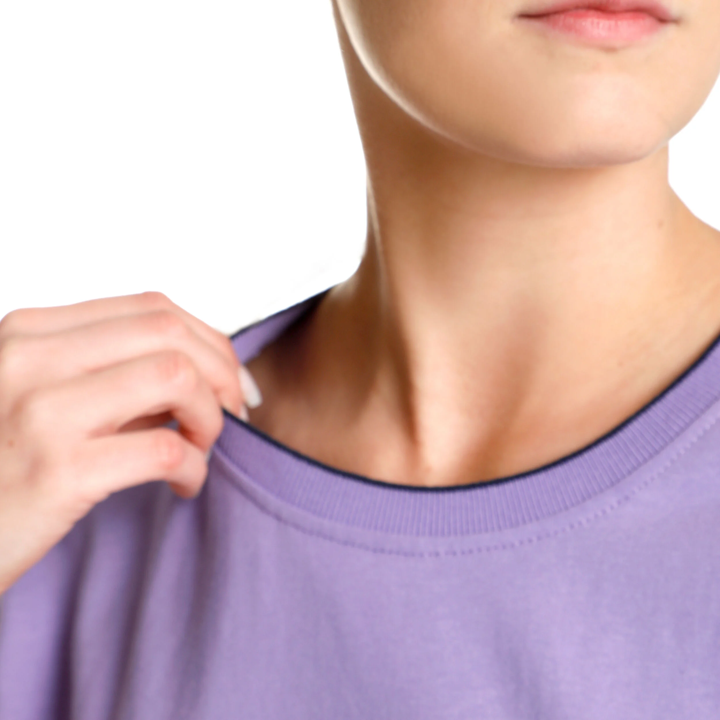AO Stack Print Core Logo T-Shirt Damen - Lila