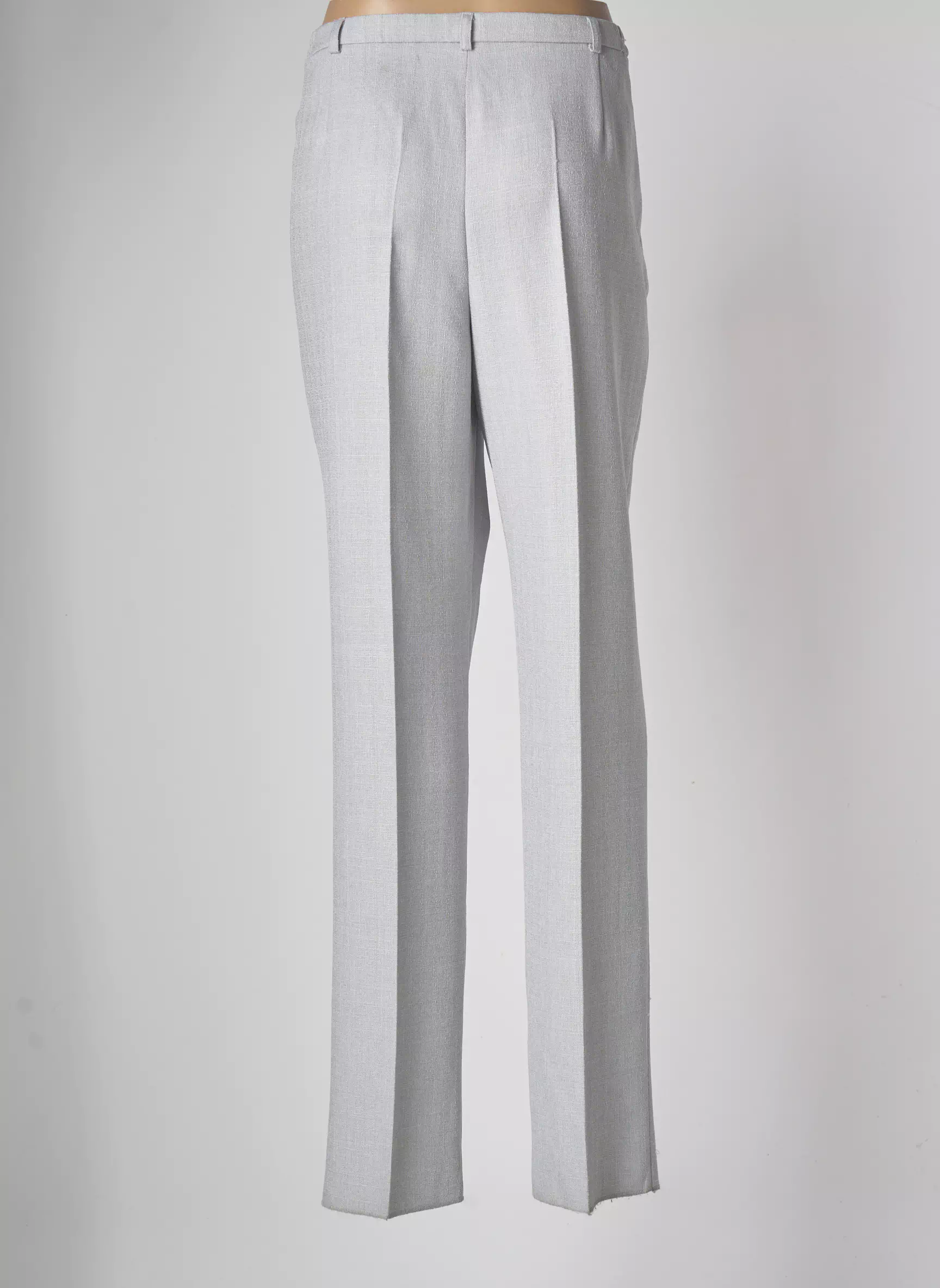Pauporte Pantalons Droits Femme couleur gris