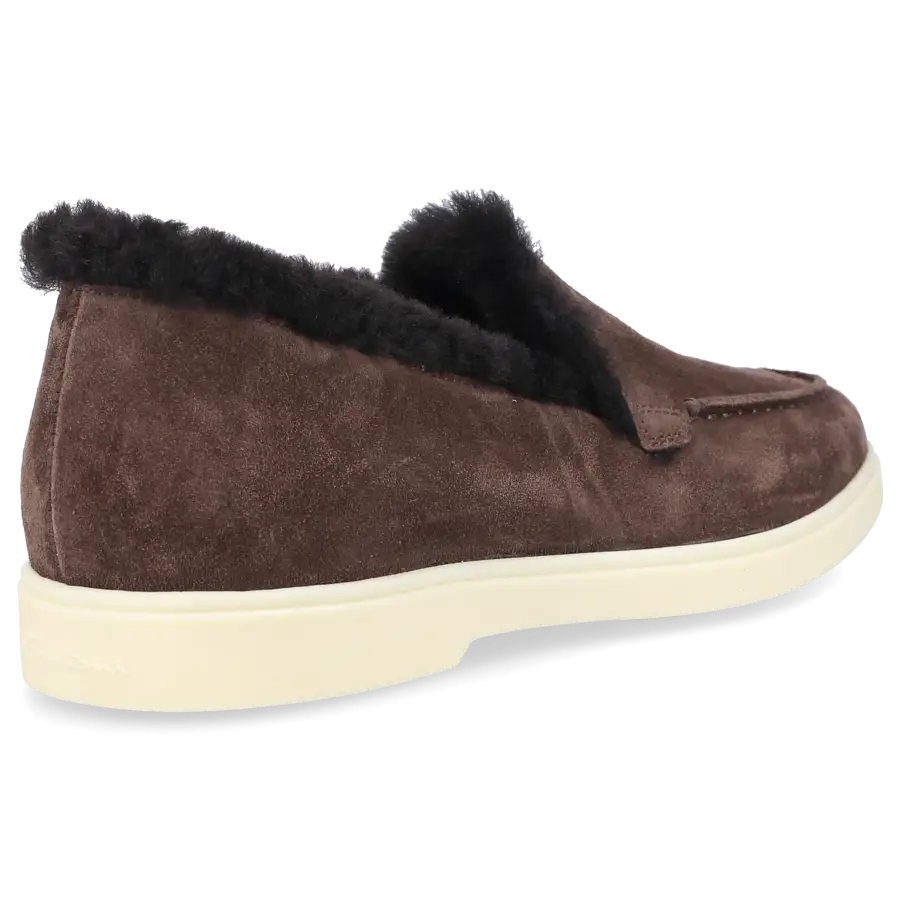 Santoni - Stiefeletten 58888 Veloursleder - braun