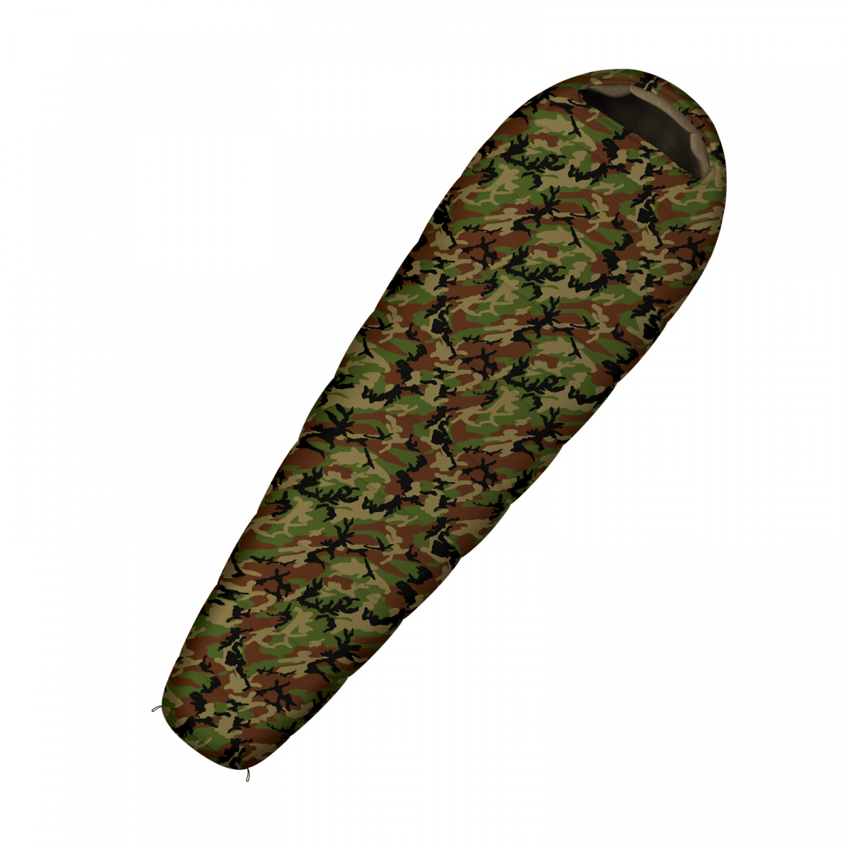 Husky 220 x 85 cm Army Mumienschlafsack