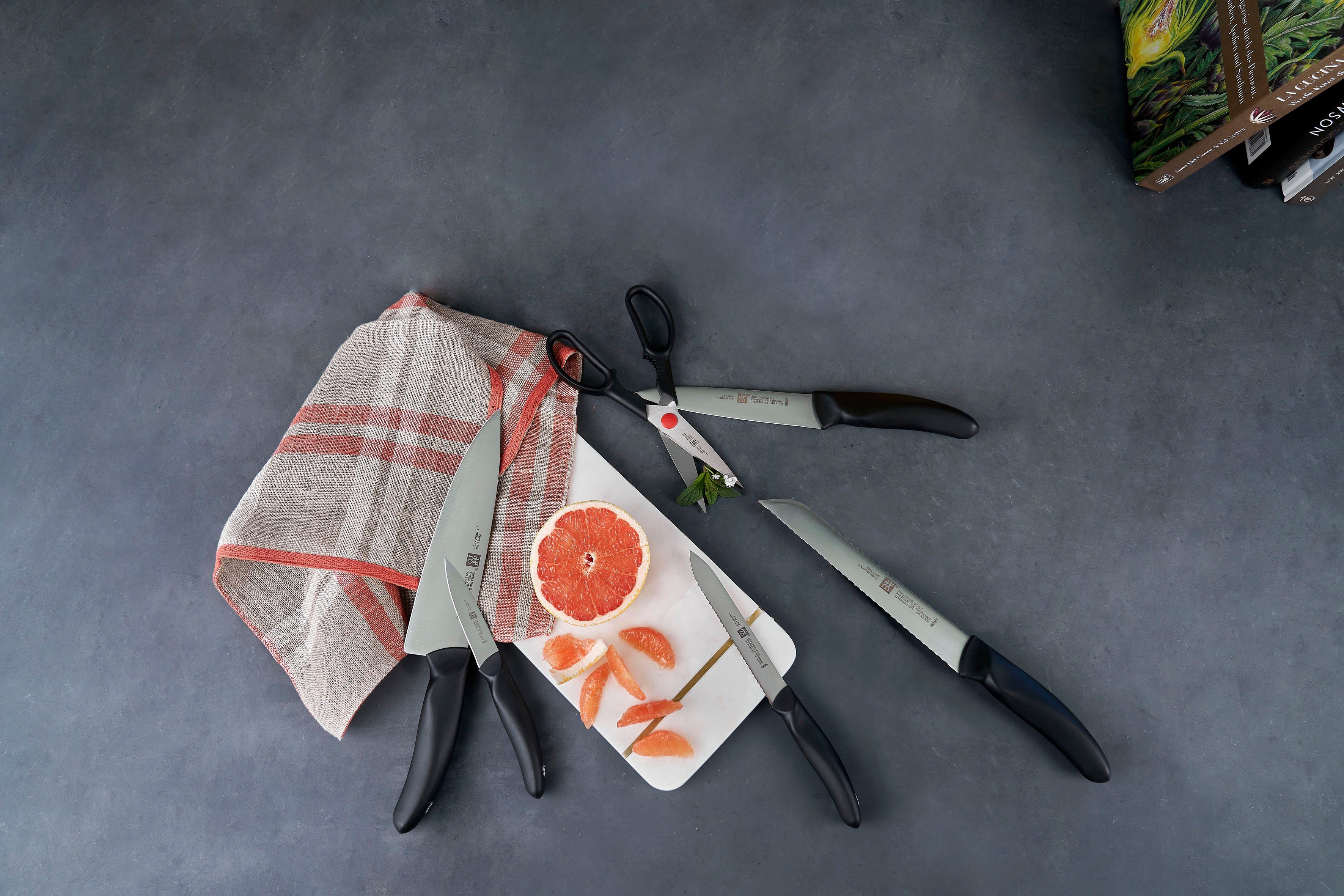 Zwilling Messerblock Style (7tlg), selbstschärfend, KiS Technologie, Eisgehärtete FRIODUR Klingen