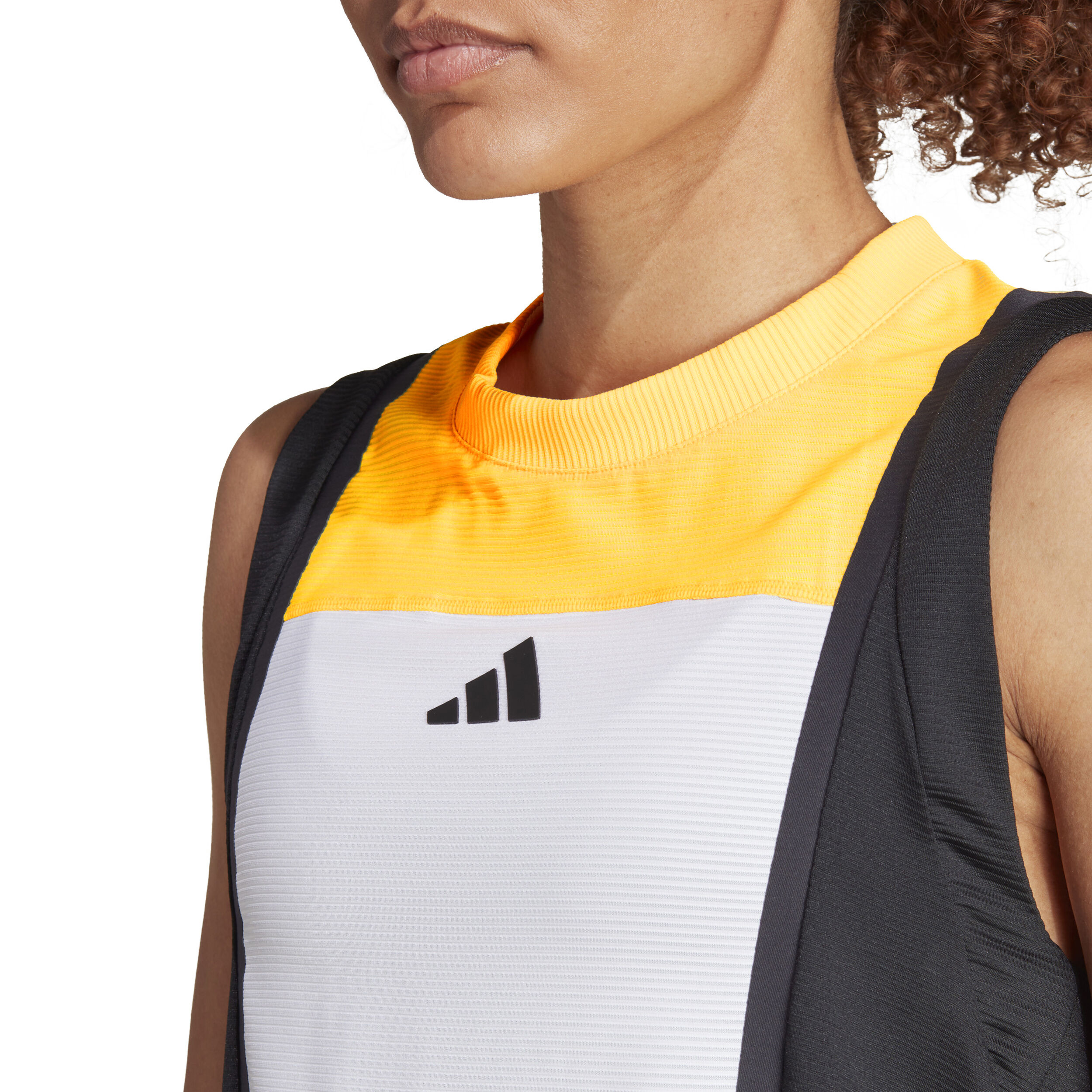Match Pro Tank-Top Damen - Weiß, Schwarz