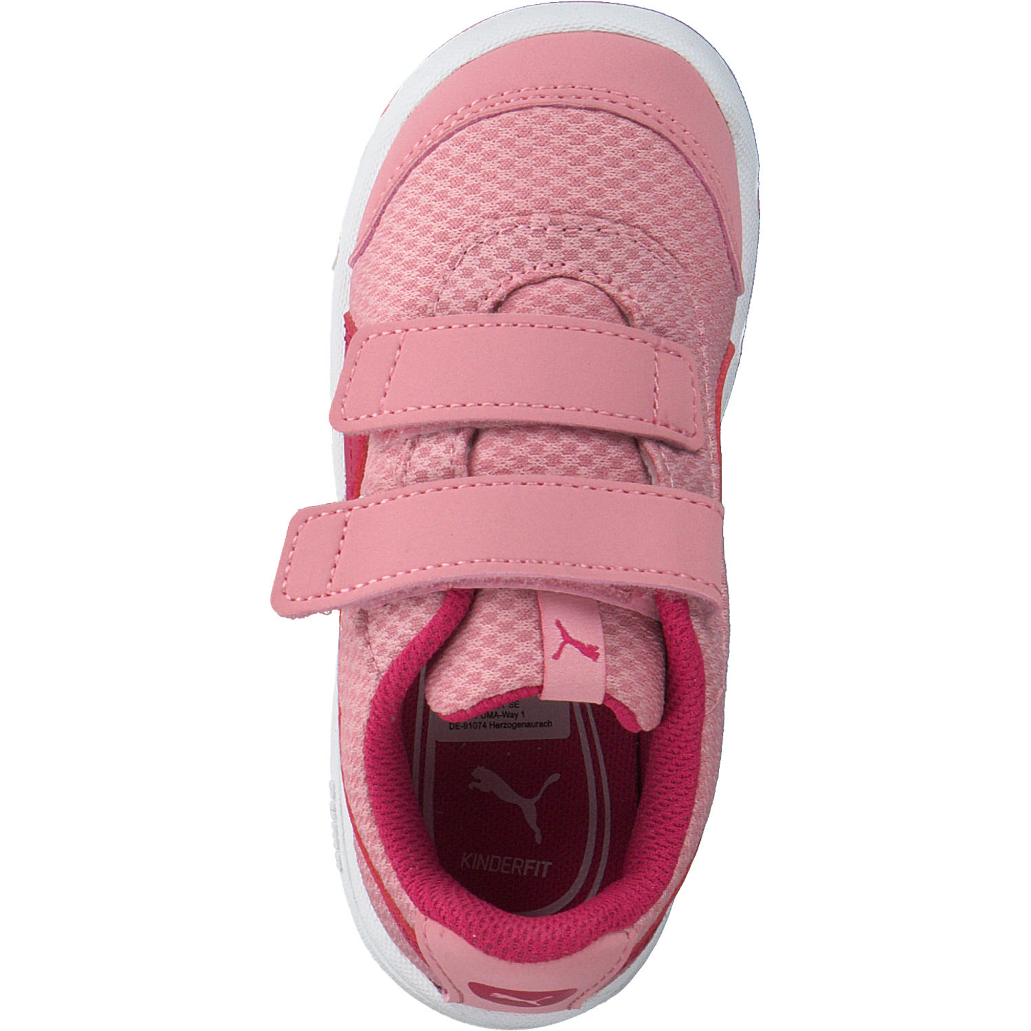 Puma Stepfleex 2 Mesh 19525, Sneakers Low, Kinder, Rosa (Peony/Bright Rose)