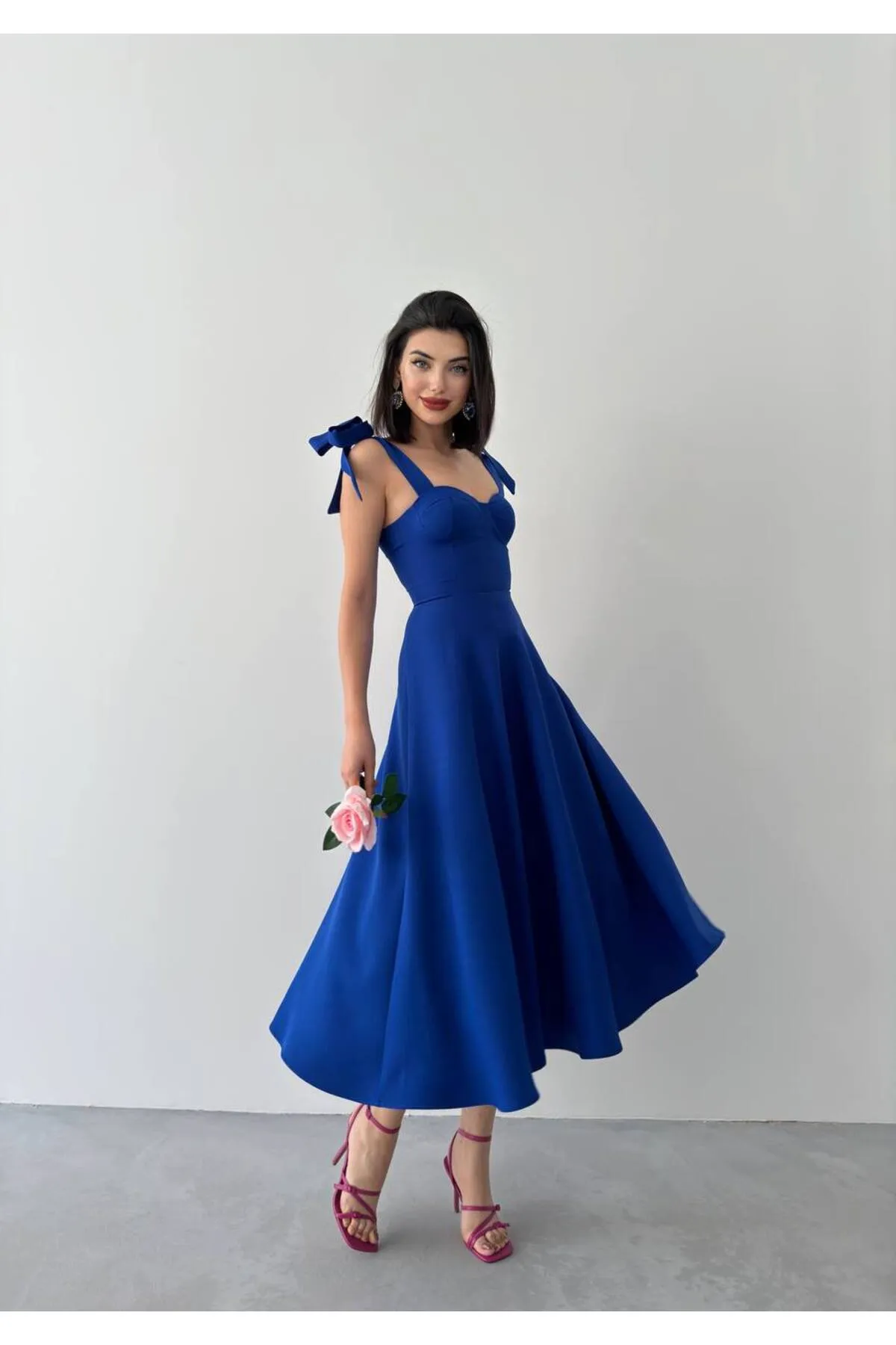 SONREİR  Kleid - Dunkelblau - A-Linie