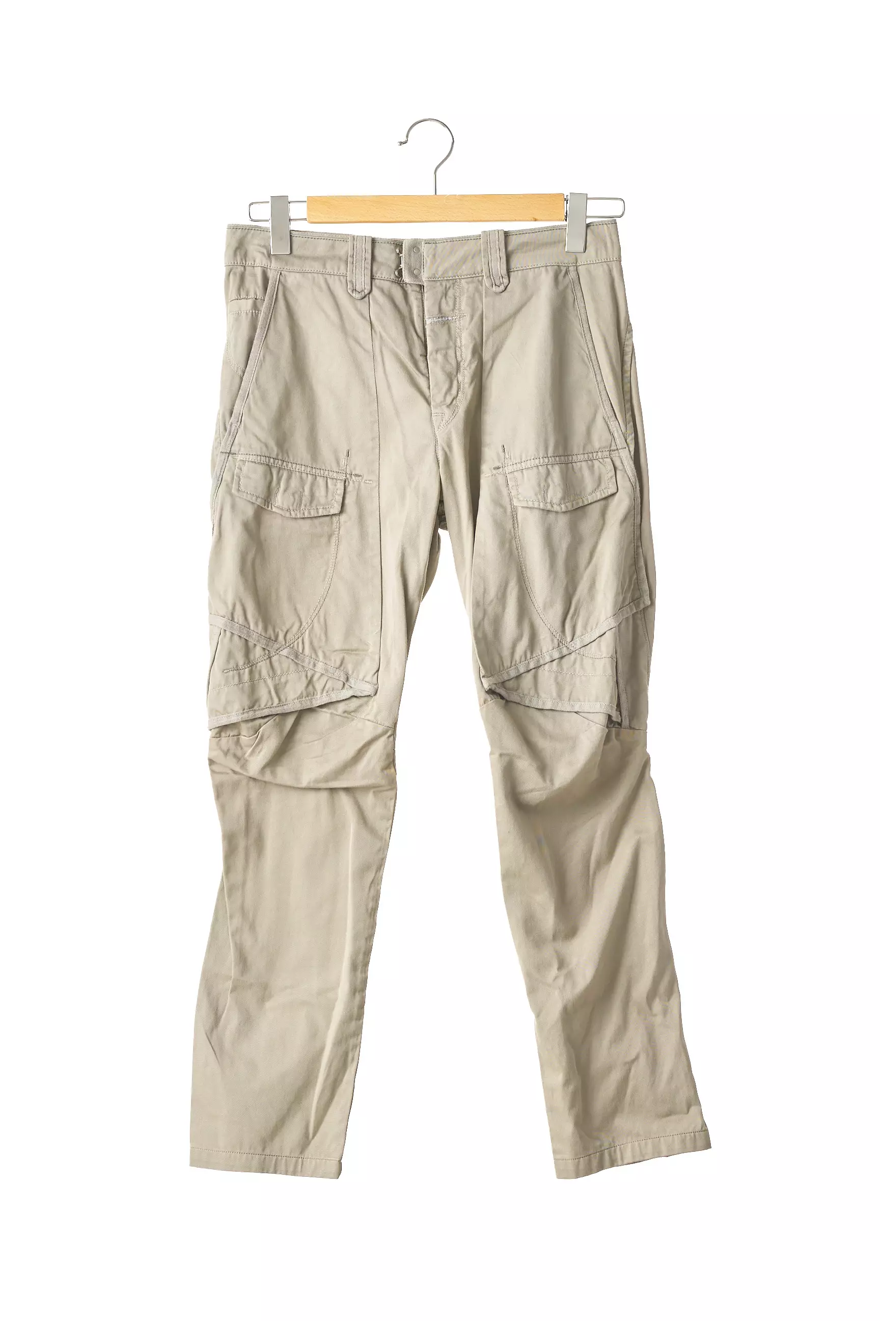 Marithe Francois Girbaud Pantalons Droits Femme couleur gris