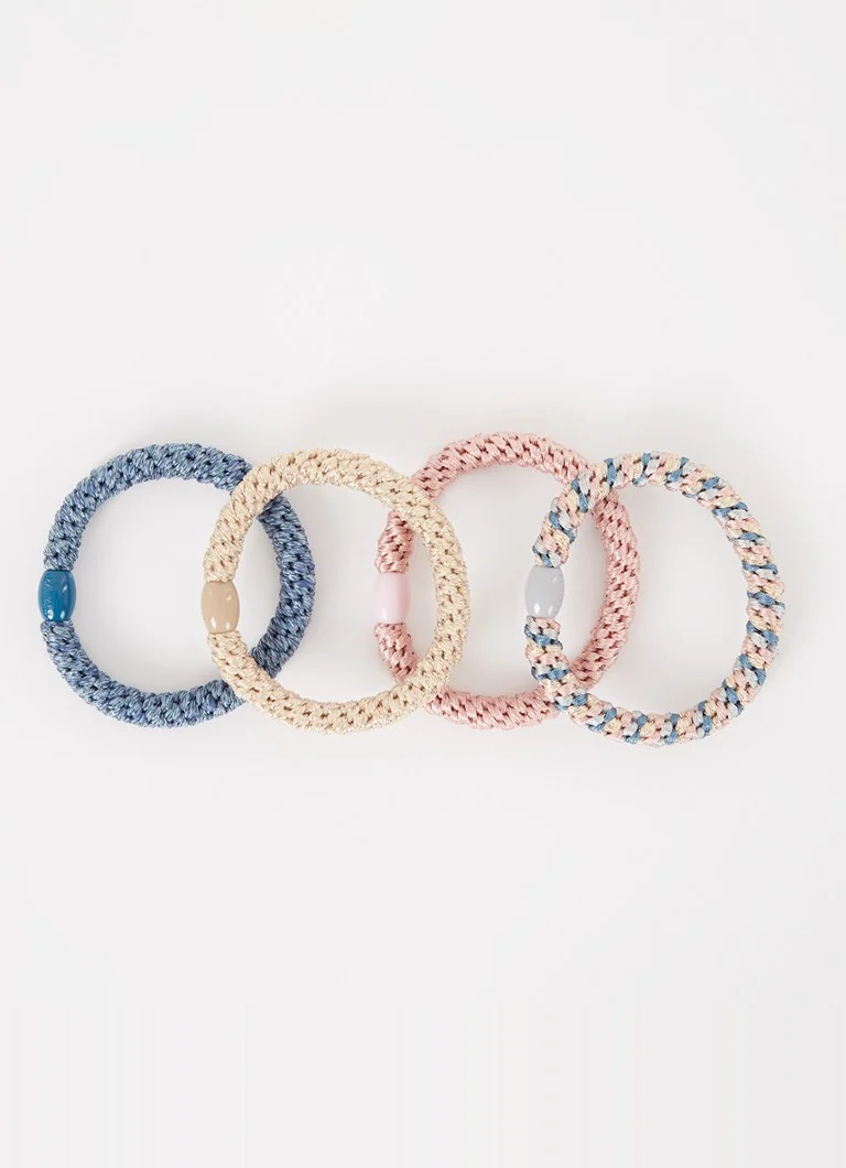 Bon Dep Kknekki Bundle 5 braided hair ties in a 4-pack