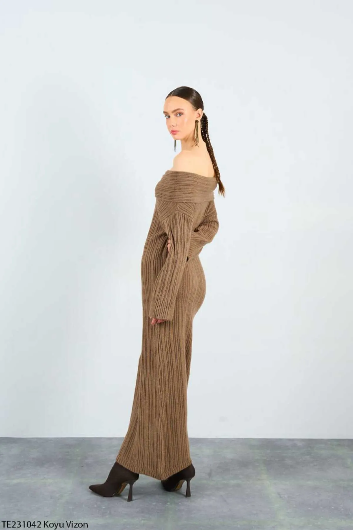 My Blog  Kleid - Braun - Meerjungfrau-Linie