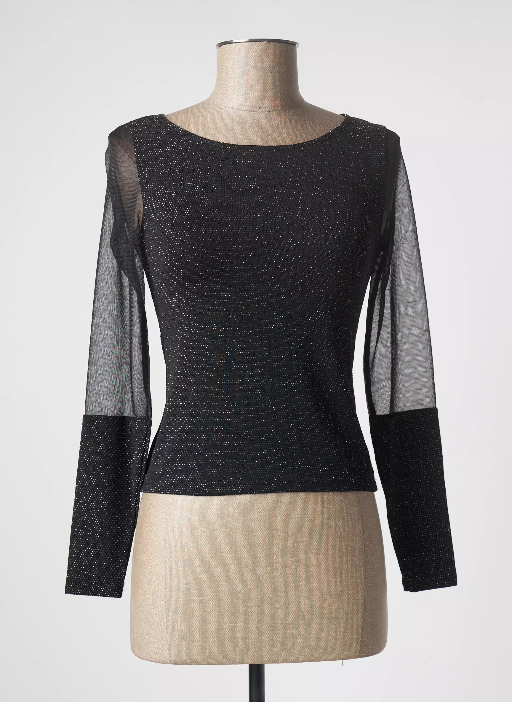 Molly Bracken Tops Femme couleur noir